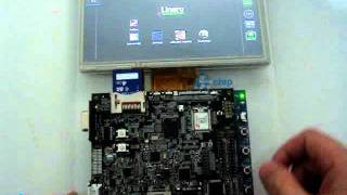 PandaboardES(OMAP4460) run Android4.0(ICS) with LCD and Touch