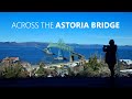 Astoria-Meglar Bridge Entire 4 Mile Crossing Raw Footage (with random conversation) HWY 101 OR to WA