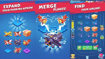 Merge Plane - Click & Idle Tycoon Android Gameplay