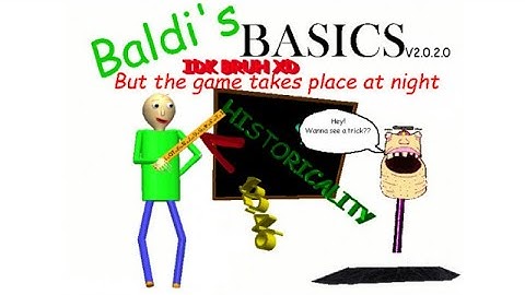 im playing Baldi