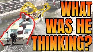 Death Trap! What Was He Thinking? Boat Ramp Fails- E43