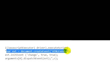 Firing change event on drop down in Selenium Webdriver