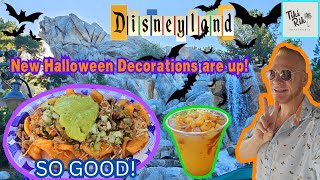 HALLOWEEN Decorations at DCA! 🦇🎃 Food & Fun Filled Day at Disney California Adventure | Late Summer