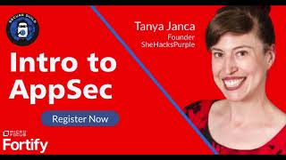 Intro to AppSec with Tanya Janca (Sneak Peek)