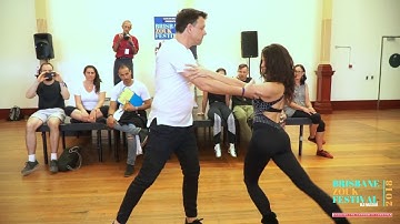 Izzy & Steve Demo   Brisbane Zouk Festival 2018
