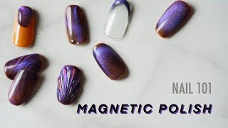 HOW TO / Easy Magnetic Polish and Cat Eye Nails Designs! | NAIL 101