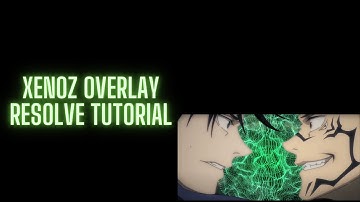 |XENOZ| "Overlay" Tutorial | Da Vinci Resolve |