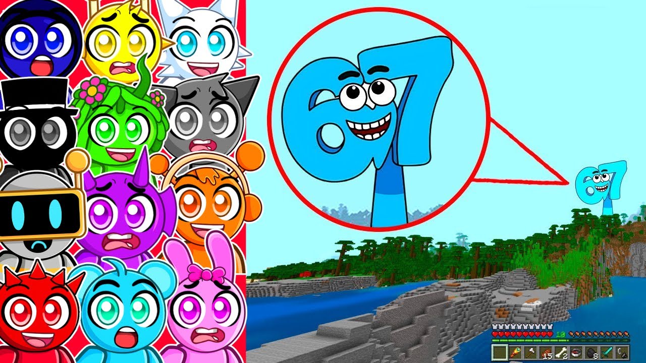 Reacting to NEW 67 FOUND in Minecraft!..