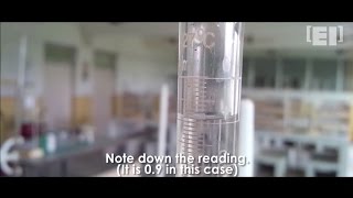 Determining the chloride content in given water sample using mohr's method