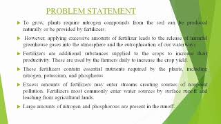 Fertilizers recommendation system for disease prediction              DOMAIN - AI