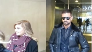 Lorenzo Lamas & Shawn Johnson leaving Today Show after being fired from Celeb Apprentice