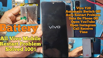Vivo Y20 Automatic Switch Off Problem & Vivo Y20 Auto Restart Problem Solved 100% Done.2025