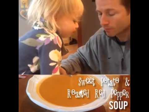 Sweet Potato & Roasted Red Pepper Bisque