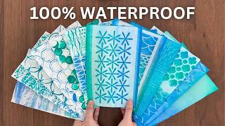 7 Easy Ways to Make Vibrant Collage Papers (+ My Lazy Stenciling Hack)