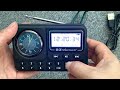 Portable FM Radio Clock Receiver Wireless Bluetooth Speaker Lyrics Display TF USB Music Player