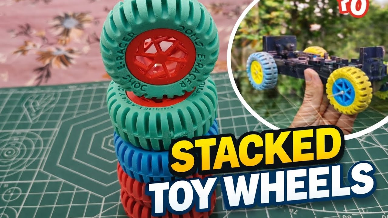 ₹0 Toy Wheels Hack 🔥 | Crazy DIY Toy Car Experiment 