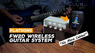 Flatsons FW2D Wireless Guitar System Unboxing & Test