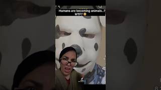 “Humans are becoming animals..? WTF? 🤯” #usa #funny #viral #fyp #humor #satire #humanity #greece