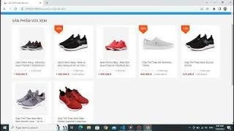 Source Code Đồ Án Tốt Nghiệp Website Bán Giầy Shoes Sử Dụng Laravel Framework 9