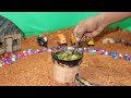 Miniature Chicken Kabab Recipe | Street Food Style | Mini Village Kitchen