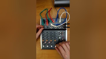 No input mixing  |  Behringer XENYX802S