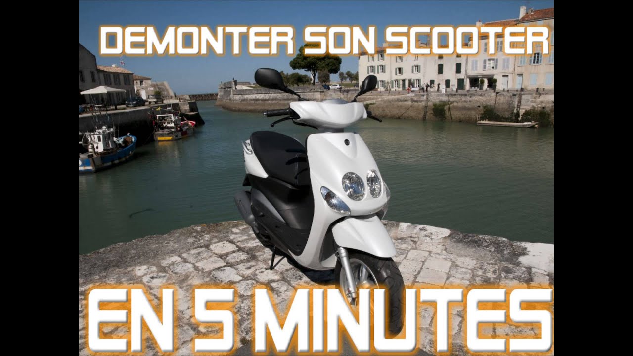 Démonter son scooter en 5 minutes YouTube