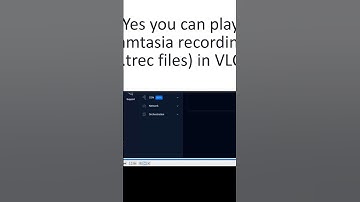 Open Camtasia file .TREC in VLC player