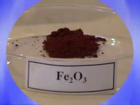 Fe2O3 + HCl - youtube