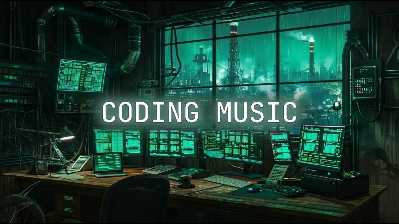Coding Music — Low-Fatigue Focus | Ambient Coding Music - YouTube