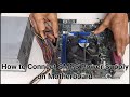 How to connect SMPS to motherboard ! SMPS ko motherboard se kaise lagaye !