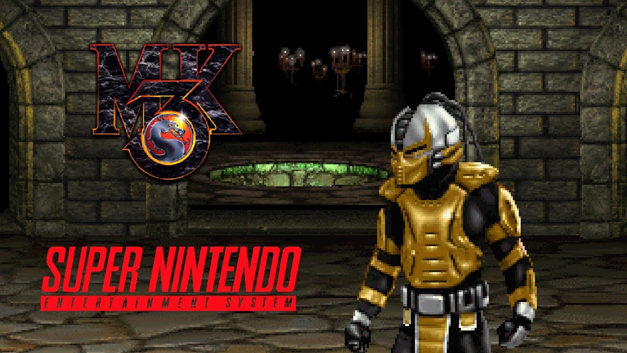 Mortal Kombat 3 (Super NES) - Cyrax Playthrough [HD] | RetroGameUp