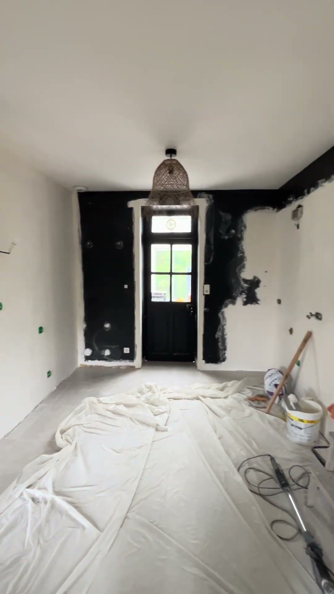 Rénovation cuisine : la mise en peinture