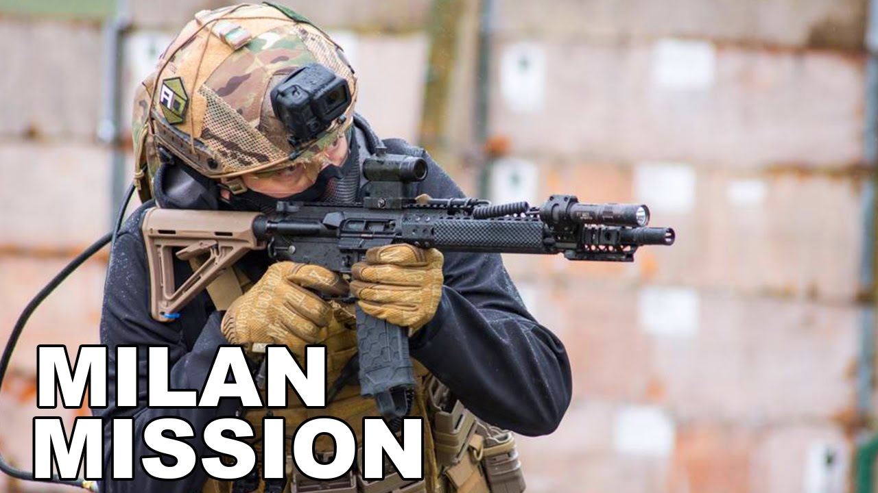 Airsoft Wars 2017 Tippmann M4 Gameplay Milan Mission YouTube
