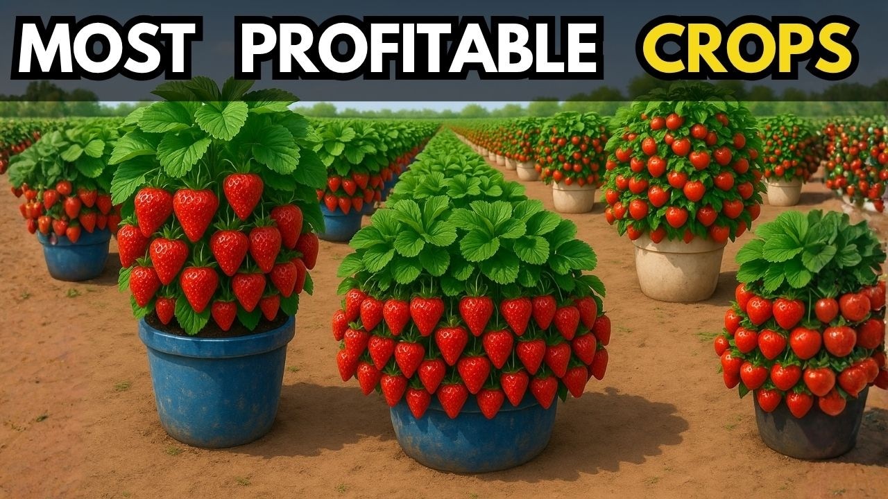 10 MOST PROFITABLE Crops For Small Farms & Market Gardens