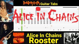Rooster - Alice In Chains - Guitar B Tabs Lesson