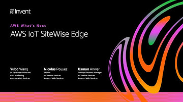 AWS on Air 2020: AWS What’s Next ft. AWS IoT SiteWise Edge