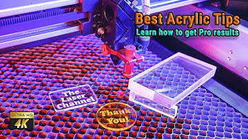 Best Acrylic Tips-  Co2 Laser #acrylic #laser #engraving #monport #fun #diy