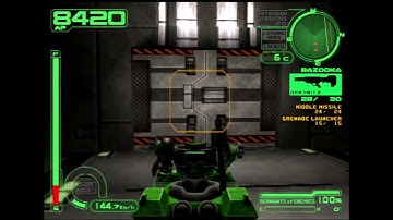 Armored Core 2 - Hard - Mission - Infiltrate Radar Base - Hidden Part: ZBT-GEX/3000