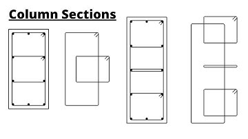 طريقة رسم قطاعات تسليح الأعمدة - أوتوكاد2019