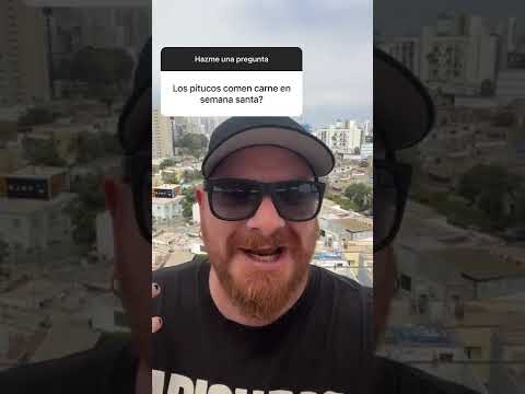 ¿Los pitucos comen carne en semana santa?