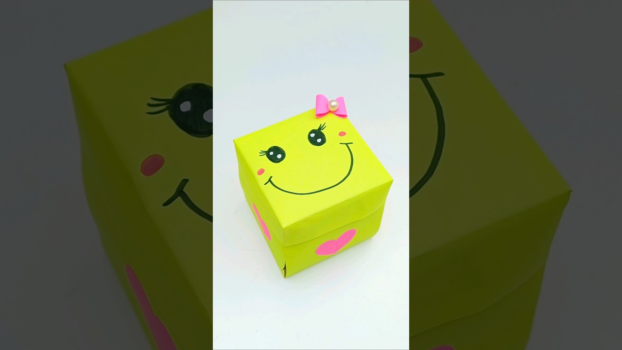 🥰 Cute 🥰 Birthday Gift Box #birthdaygift #shortsvideo  #birthdaycard #craft #papercraft #giftideas