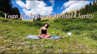 A Soft Beginning/ Gentle Beginner Yoga Flow for Peace & Mental Clarity screenshot 5
