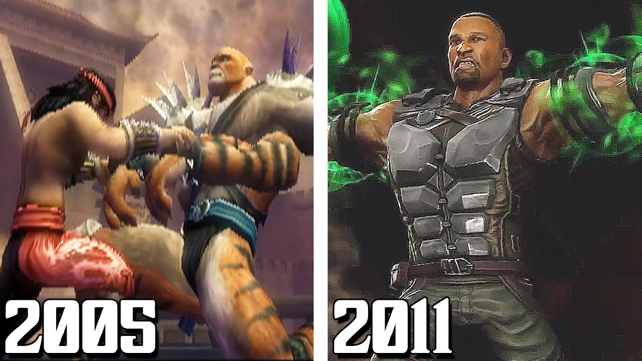 Kintaro Losing Four Arms vs Jax Losing Two Arms Comparison! (2005-2011)