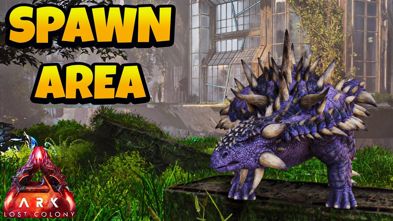 Как найти анкилозавра в ARK Ascended — карта Затерянной Колонии