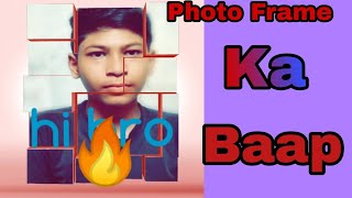 Sirf ak click me computer jaysa photo Frame banaye apne smartphone se new trick by tech Shoot hindi screenshot 5