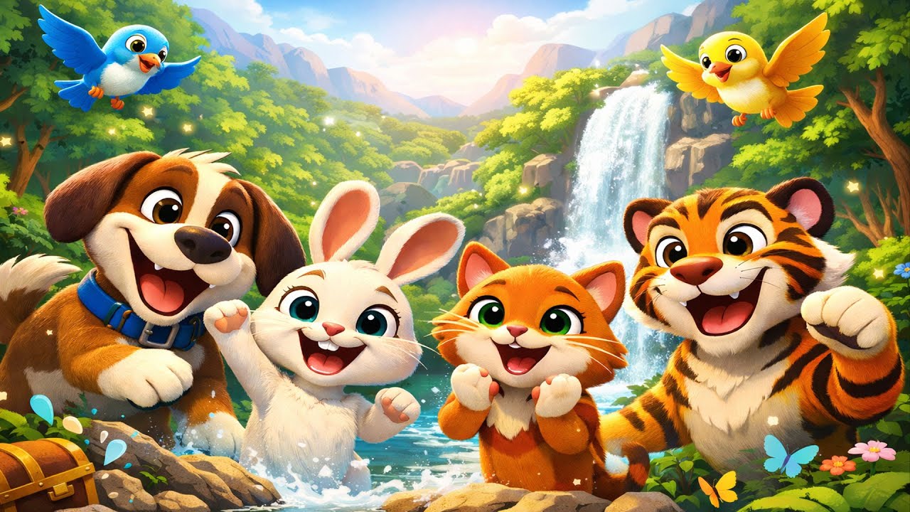 বন্ধুত্বই আসল শক্তি | 3D Cartoon Animal Story Bangla | Kids Animation Video | Rupkothar Golpo