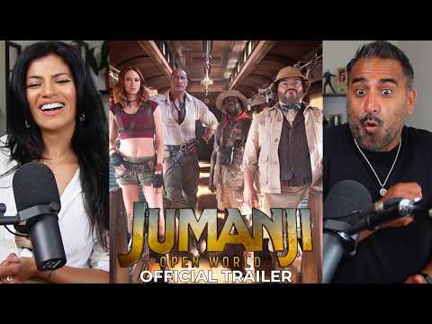 Jumanji: Open World Trailer Reaction | Dwayne Johnson Returns For The Final Adventure 🎮🔥