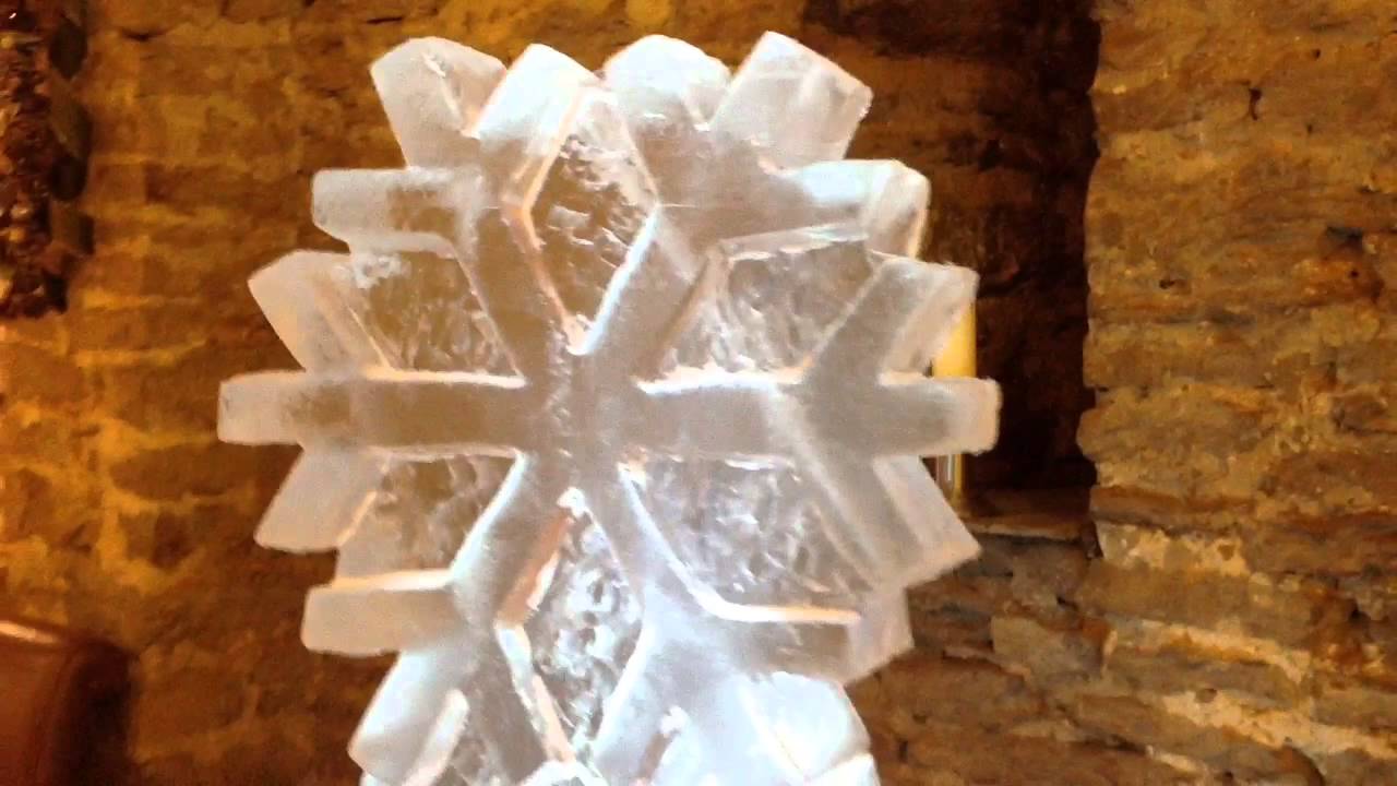 Snow Flakes Ice Luge - Ice Dreams