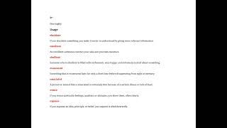 E  The root e means thoroughly