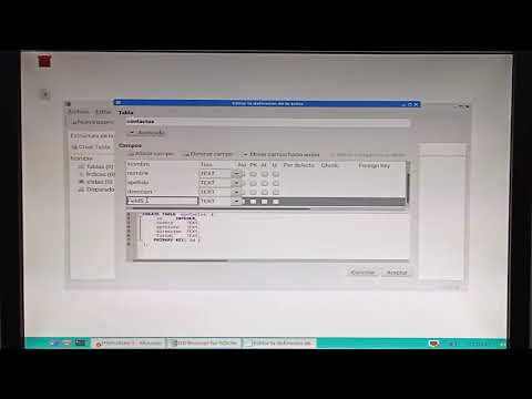 CREAR AGENDA EN SQLITE BROWSER LINUX, RASBPIAN Y RASPBERRY PI